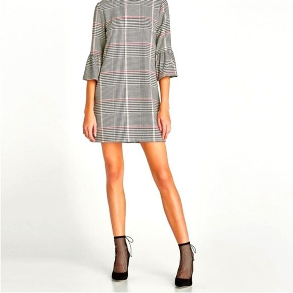 Zara Suede Black Fishnet Sock Heels Shoes Sz 38(7.5) - Picture 2 of 13